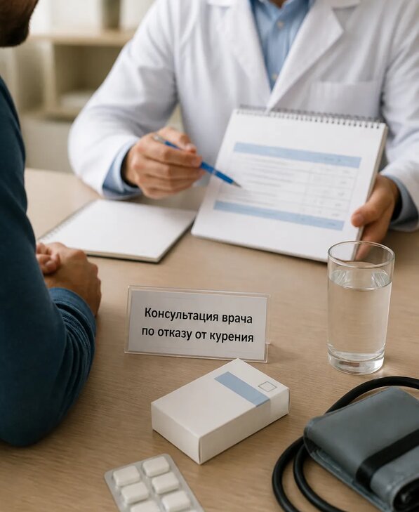 Консультация врача по отказу от курения для взрослых в Уфе